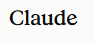 Claude